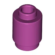 Brick Round 1 x 1 Open Stud