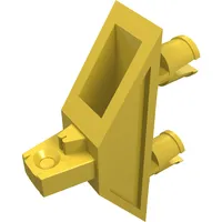 Technic Connector 3 x 1 x 4 with Two Pins and Click Hinge