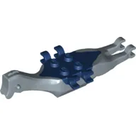 Animal Body Part, Dinosaur, Pteranodon Body, 4 Studs, 6 Clips with Dark Blue Top