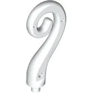 Animal Body Part / Plant, Tail / Vine Curled with Bar