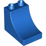 Duplo Brick 2 x 3 x 2 with Curve