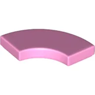 Tile 2 x 2 Curved, Macaroni