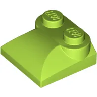 Brick Curved 2 x 2 x 2/3 Two Studs and Curved Slope End