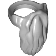 Minifig Neckwear Beard, Rounded End [Gandalf]
