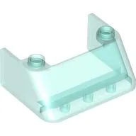 Windscreen 3 x 4 x 1 1/3 with 2 Studs on Top