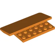 Brick Sloped 8 x 5 x 2/3 with 2 x 6 Studs