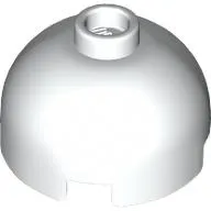 Brick Round 2 x 2 Dome Top, Vented Stud