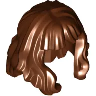 Hair Mid-Length, Wavy, Bangs
