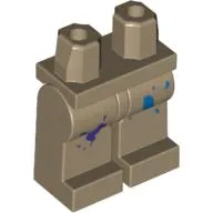 Hips and Dark Tan Legs with Paint Spots Print