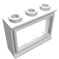 Window 1 x 3 x 2 Classic with Short Sill [Complete]
