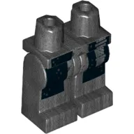 Hips and Pearl Titanium Legs with Long Black Coattails Print