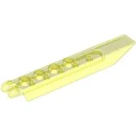 Hinge Plate 1 x 8 Locking with Angled Side Extensions, Rounded Plate Underside, 9 Teeth