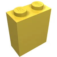 Brick 1 x 2 x 2 with Inside Axle Holder