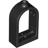 Window 1 x 2 x 2 2/3 with Rounded Top