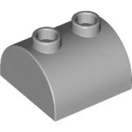 Brick Curved 2 x 2, Two Top Studs