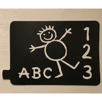 Duplo Slide Chalk Board Print