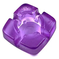 Clikits Icon, Square 2 x 2 Small, with Hole [Polished]