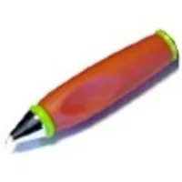 Pen Body, with Chrome Tip, Lime Ends