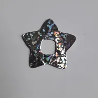 Clikits Icon Accent, Star 3 1/4 x 3 1/4 with Holographic Pattern