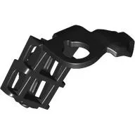 Minifig Neckwear Armor Shoulder Pad Single with Scabbard for 2 Katanas, Wedge