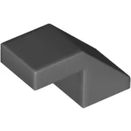 Brick Sloped 45° 2 x 1 with 2/3 Inverted Cutout and no stud
