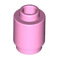 Brick Round 1 x 1 Open Stud