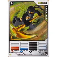 Trading Card, Ninjago Deck #1: 14 - Cole DX - International Version