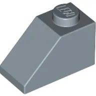 Brick Sloped 45° 2 x 1 with Bottom Pin