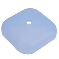 Clikits Container Box, Top / Lid, Square with 1 Hole