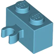 Brick Special 1 x 2 with Vertical Clip [Open O Clip]
