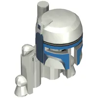 Helmet, Rocket Pack with Jango Fett Colors Print