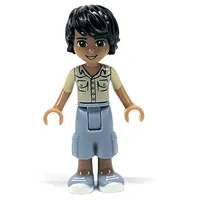 Matthew - Tan Shirt, Sand BLue Trousers