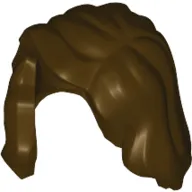 Hair Mid-Length with Part over Front of Right Shoulder