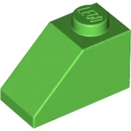 Slope 45° 2 x 1 with Bottom Pin