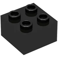 Minitalia Brick 2 x 2 with Bottom X Support