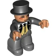 Duplo Figure with Top Hat, Thomas & Friends Sir Topham Hatt