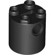 Brick Round 2 x 2 x 2 Robot Body, Axle Holder '+' Orientation