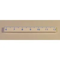 Tile 1 x 8 with Ruler CM 6 - 12 Pattern