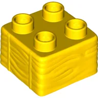 Duplo Brick 2 x 2, Hay Bale Pattern