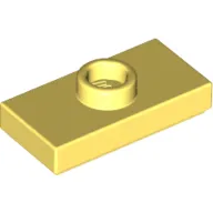Plate Special 1 x 2 with 1 Stud with Groove and Inside Stud Holder (Jumper)