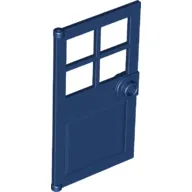 Door 1 x 4 x 6 with 4 Panes and Stud Handle
