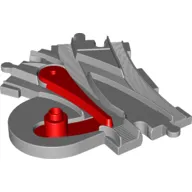 Duplo Train Track Switcher with Red Switch