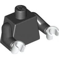 Torso, Black Arms, White Hands [Plain]