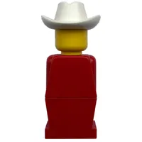 LEGOLAND Red with White Cowboy Hat