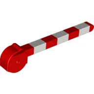 Duplo Train Crossing Gate / Barrier, with Small Handle and White Stripes