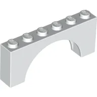Brick Arch 1 x 6 x 2 - Thick Top with Reinforced Underside