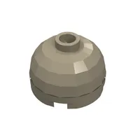 Brick Round 2 x 2 Dome Top, Blocked Open Stud, Bottom Axle Holder