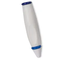 Pen Body, with White Tip, Blue Ends
