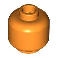 Minifig Head [Plain] [Vented Stud - 2 Holes]