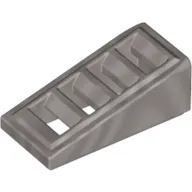 Brick Sloped 18° 2 x 1 x 2/3 with 4 Slots / Grate